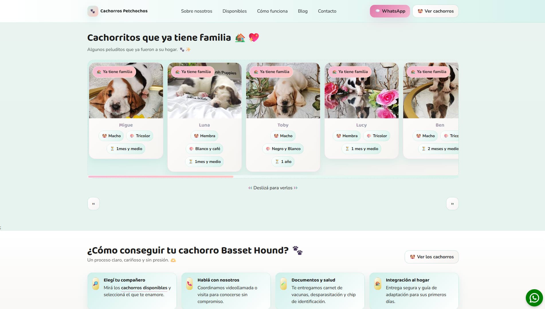 Página con panel administrativo 1